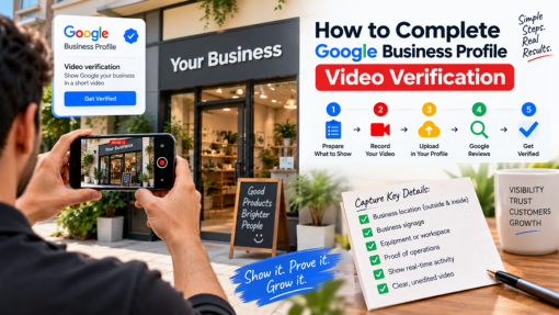 How to Complete Google Business Profile Video Verification