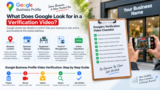 What Does Google Look for in a Verification Video