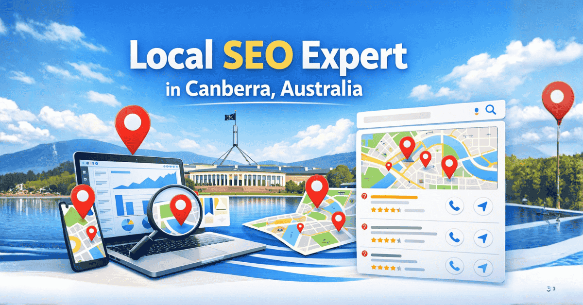 Local SEO Expert in Canberra, Australia | +918130854678