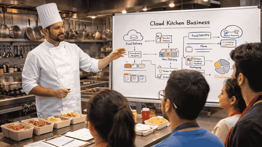 cloud kitchen business in Gachibowli