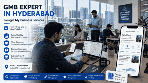 Our GMB Expert Services for Hyderabad