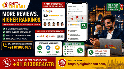 Contact Digital Dhanu for Mumbai Local SEO