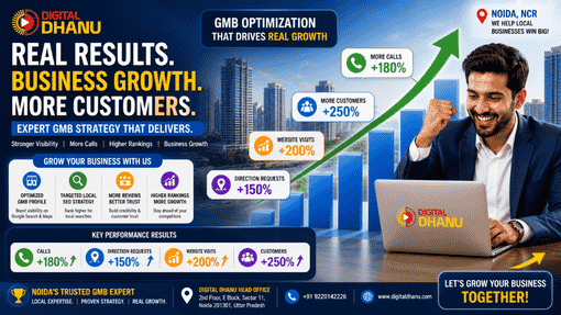 Contact Digital Dhanu — Your Noida GMB Expert