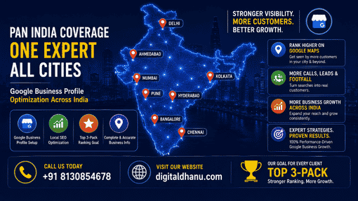 Google Business Listing Expert India – Digital Dhanu