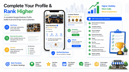 Can I set up a Google Business Page from home in India?
