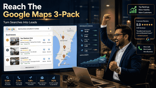 Google Maps Expert In Mumbai | Local 3-Pack Rankings