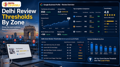 The Real Review Thresholds Across Delhi
