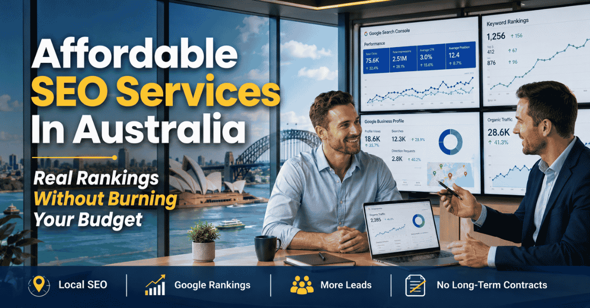 Affordable SEO Services In Australia