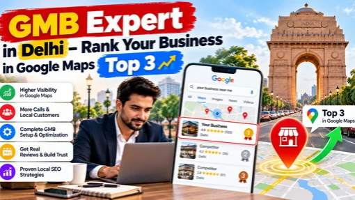 GMB Expert in Delhi – Rank Your Business in Google Maps Top 3